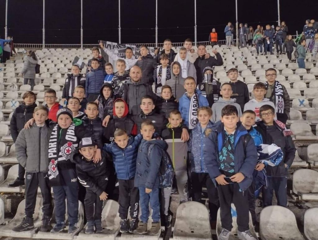 Doljevački mališani poneli najlepše utiske sa utakmice Partizan-Slovacki
