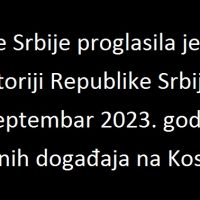 Sutra je Dan žalosti u Srbiji zbog tragičnih događaja na Kosovu i Metohiji