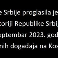 Sutra je Dan žalosti u Srbiji zbog tragičnih događaja na Kosovu i Metohiji